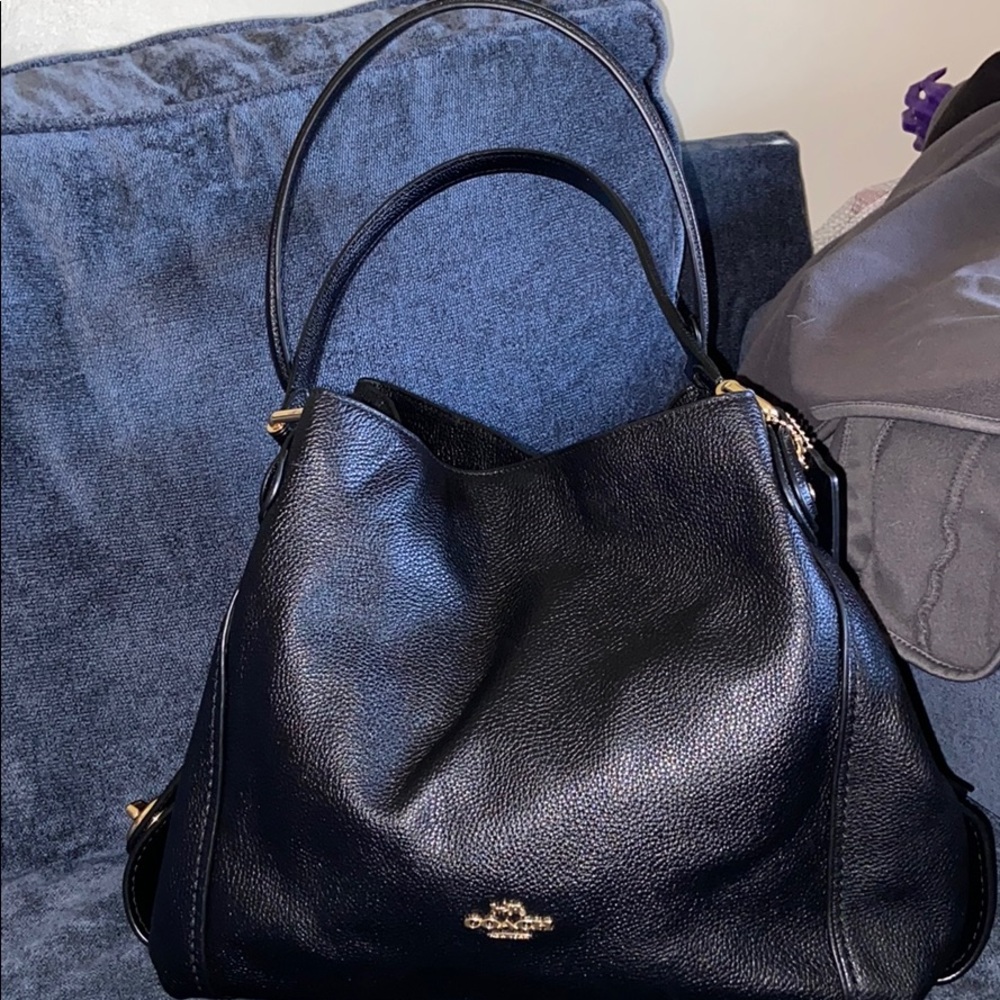 NWT Coach Pebble Leather handbag